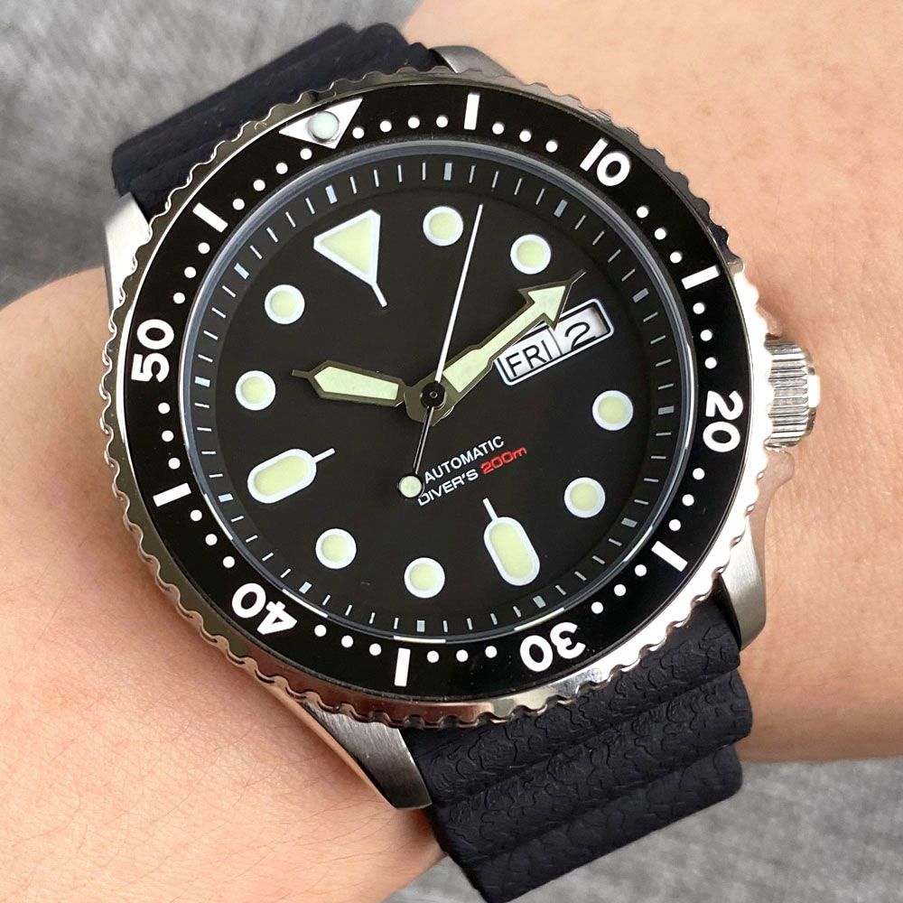 Seiko Watch Prospex - ساعة غوص رجالية تاندوريو NH36A 20ATM
