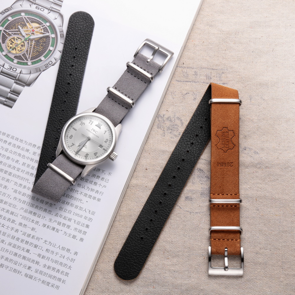 Tropic Strap Vintage - HEMSUT حزام جلد طبيعي (Suede) ساعة