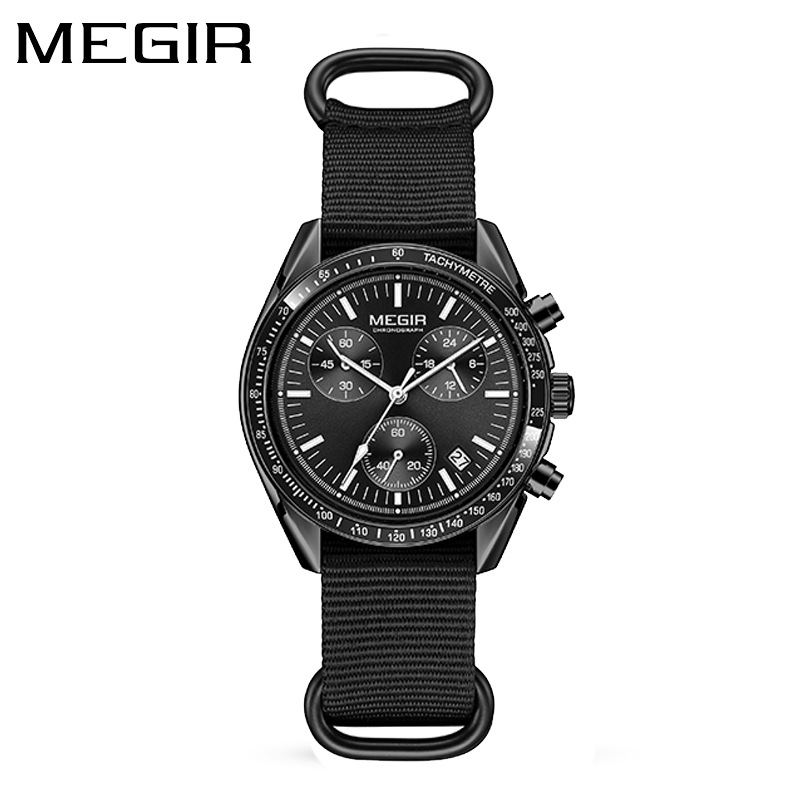 Canvas Strap Watch - ساعة رجالية فاخرة جديدة من MEGIR