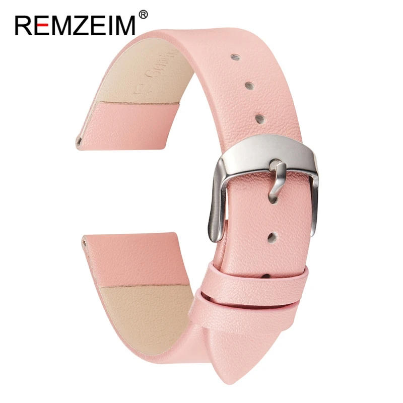 Suede Strap Watch - ريمزنيم لينة رقيقة جدا جلد العجل