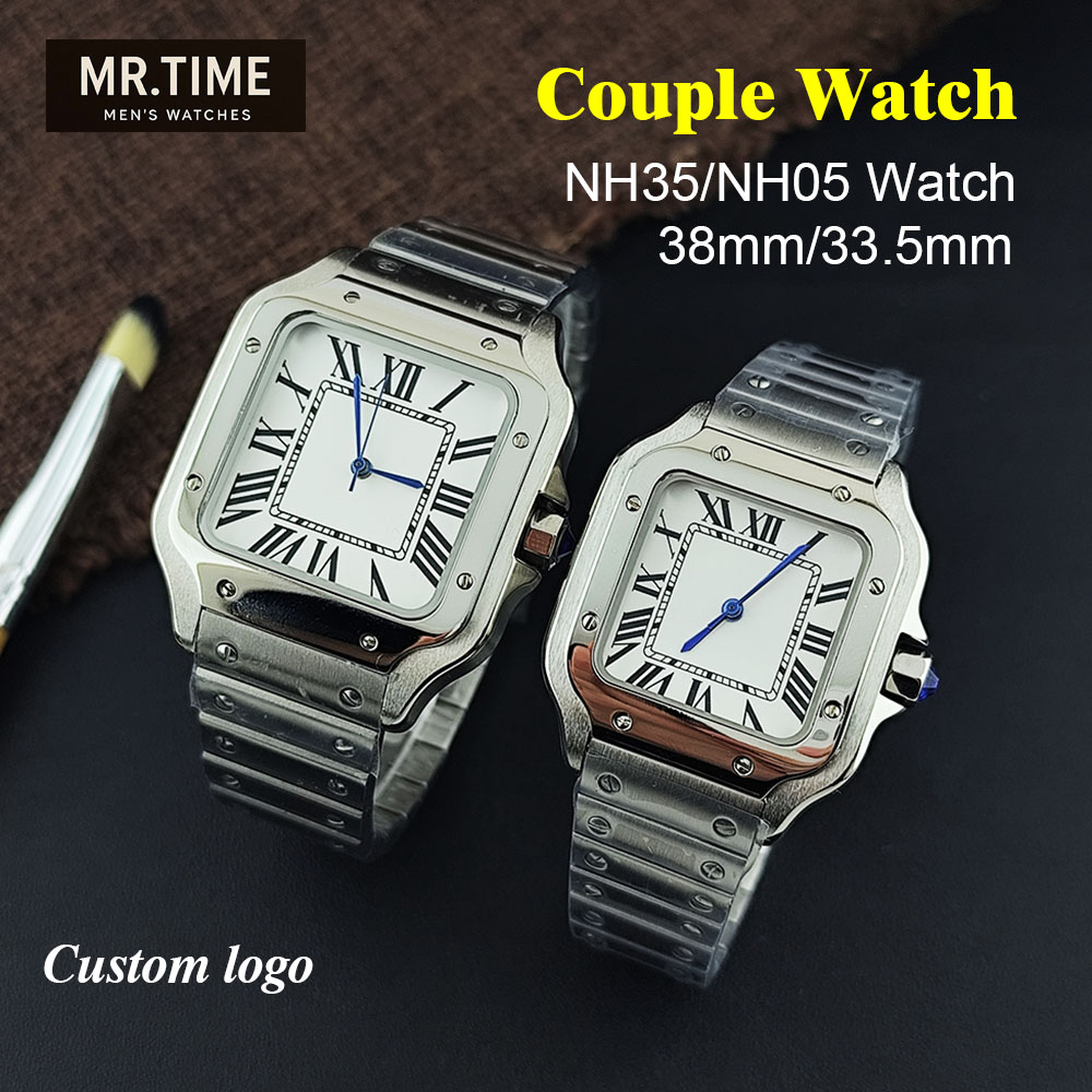 Cartier Watch Tank - ساعة زوجية 2026 جديدة NH05 للسيدات/NH35