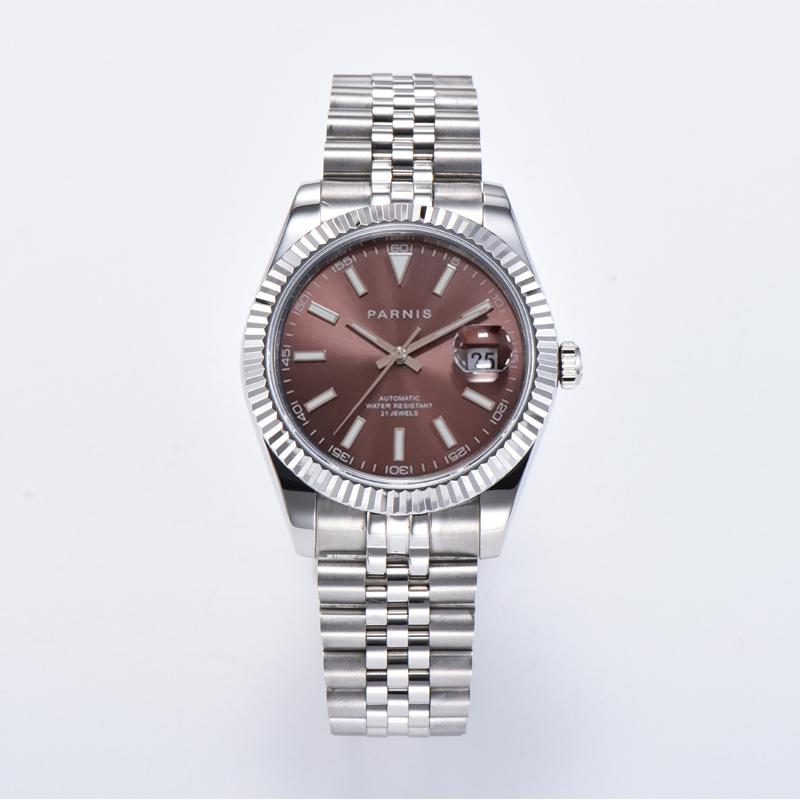 موضة بارنيس 39.5 مللي متر براو - مراجعة Rolex Watch Datejust وسعره
