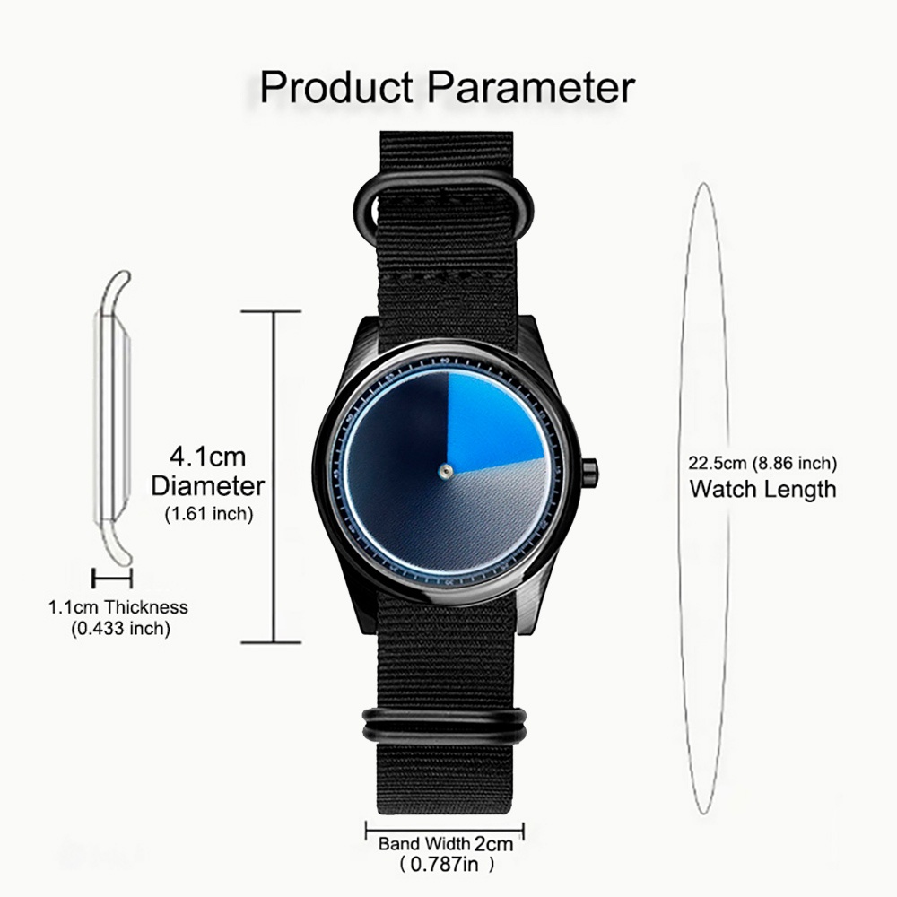 ساعات أنيقة وملونة، حزام قماشي - مراجعة Canvas Strap Watch وسعره