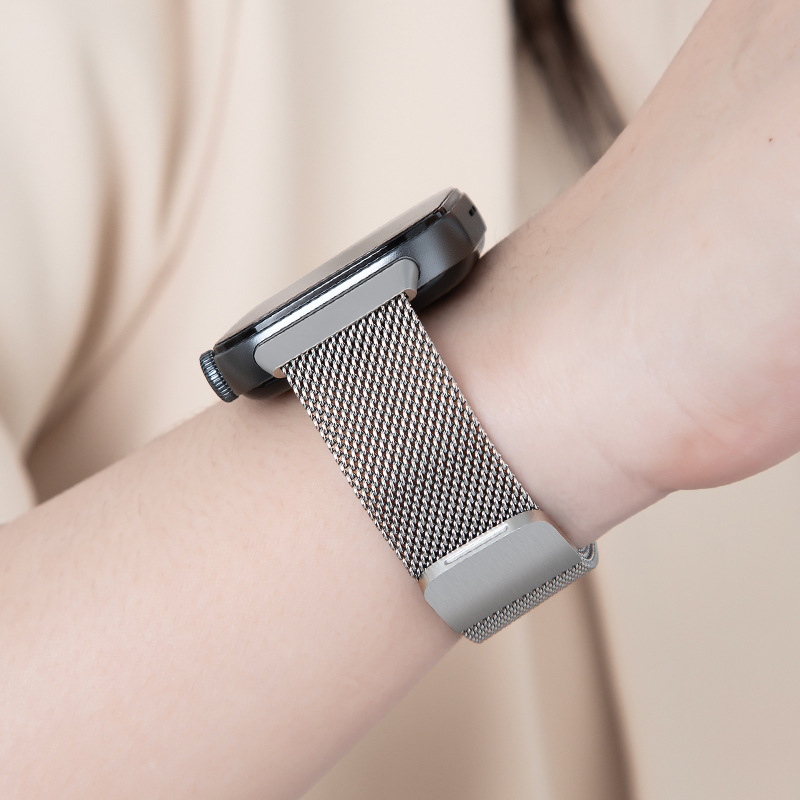 حزام ميلانيزي مغناطيسي لساعة ه - مراجعة Milanese Loop Magnetic وسعره