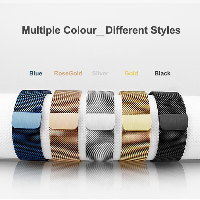 حزام معدني لساعة سامسونج جالاك - مراجعة Milanese Loop Magnetic وسعره