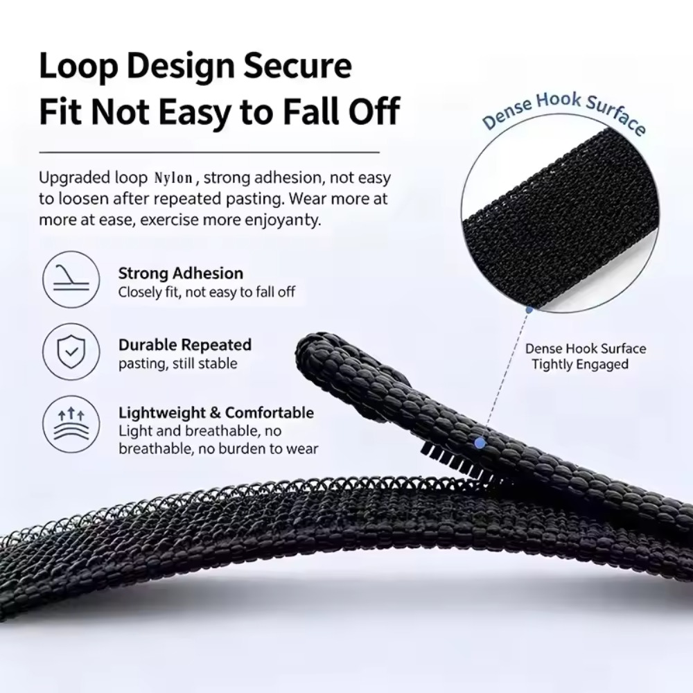 حزام ساعة رياضي من النايلون لـ - مراجعة Sport Loop Velcro وسعره