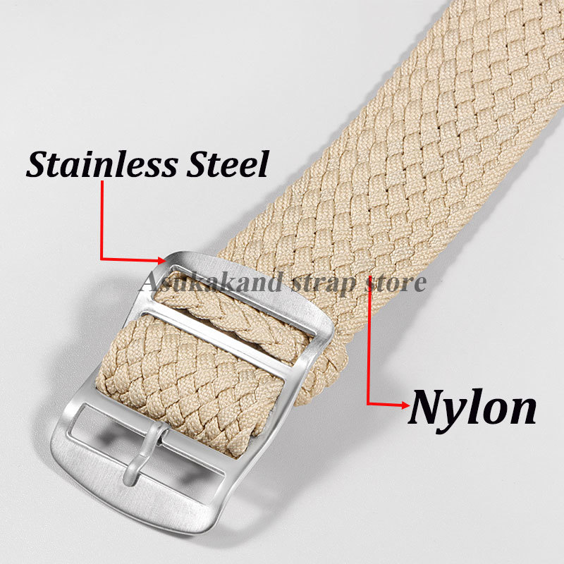 حزام ساعة عالي الجودة من الناي - مراجعة Perlon Strap Woven وسعره