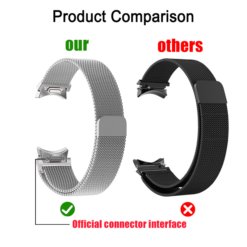 حزام ميلانيزي لساعة سامسونج جا - مراجعة Milanese Loop Magnetic وسعره