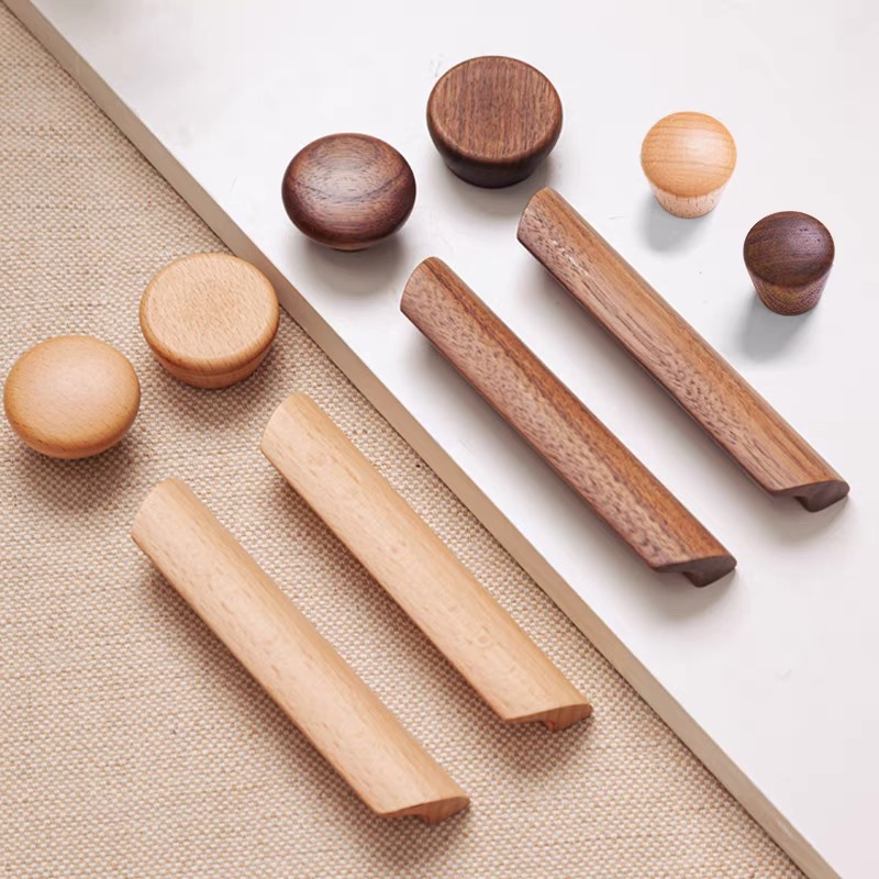 مقابض خشبية نورديكية للأدراج،  - مراجعة Curved Spring Bar وسعره