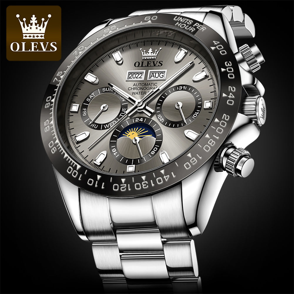 OLEVS 6654 ساعة رجالي فاخرة كر - مراجعة Cartier Watch Tank وسعره