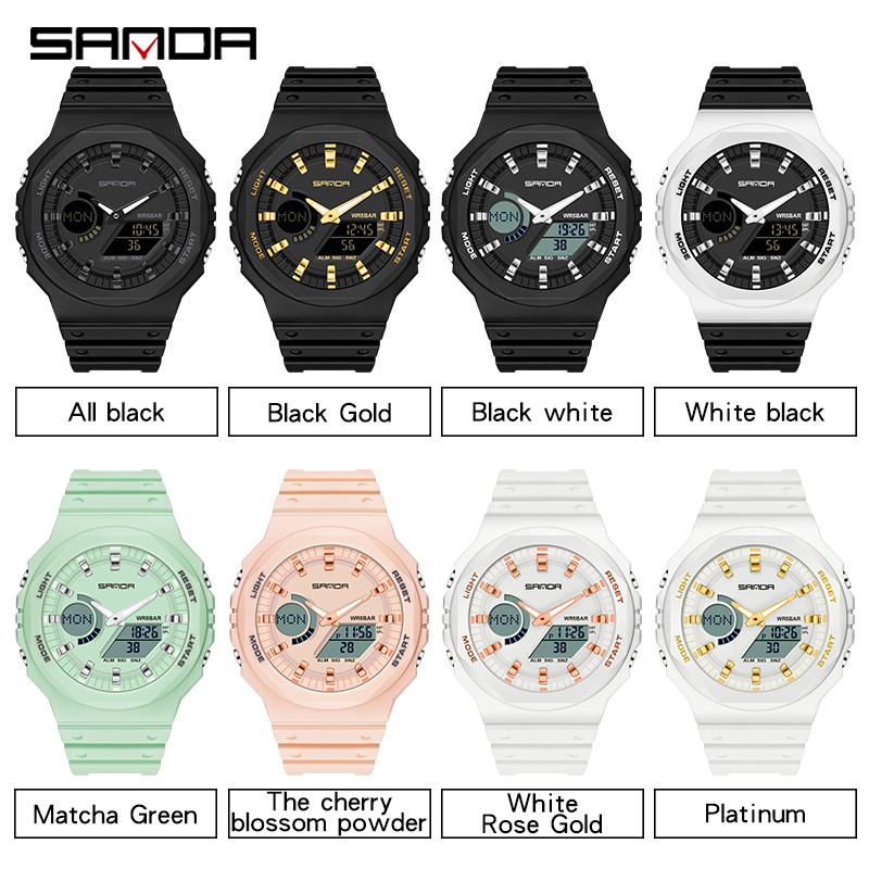 SANDA أفضل ساعات كوارتز رجالية - مراجعة Seiko Watch 5 Sports وسعره
