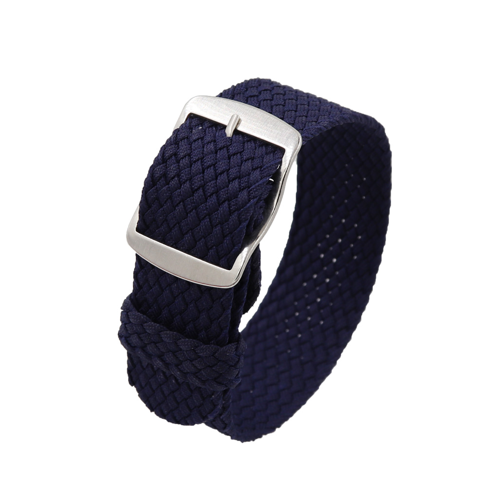 Watchband 18 20 22 مللي متر ل  - مراجعة Perlon Strap Woven وسعره