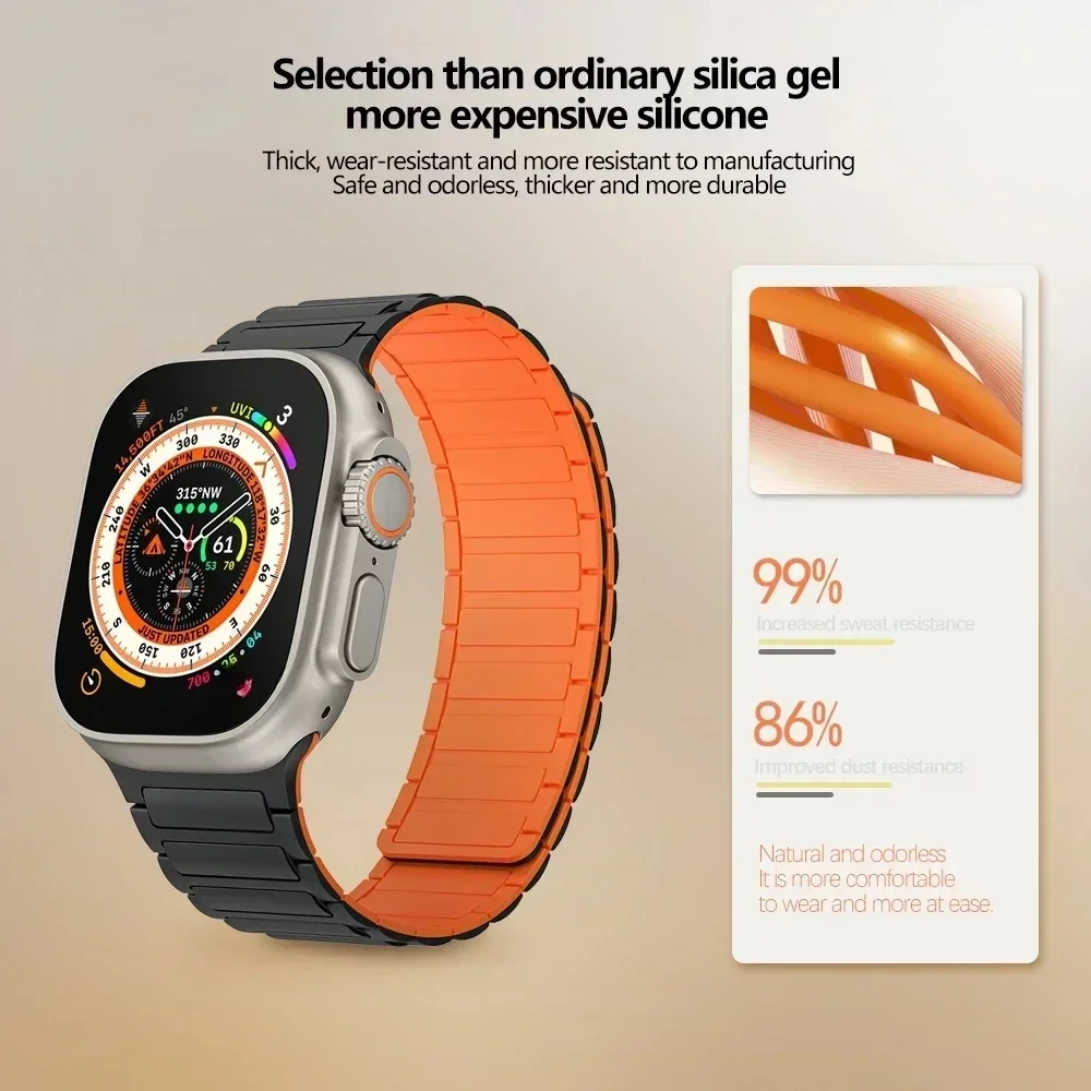 حزام رياضي مغناطيسي لساعة أبل  - مراجعة Milanese Loop Magnetic وسعره