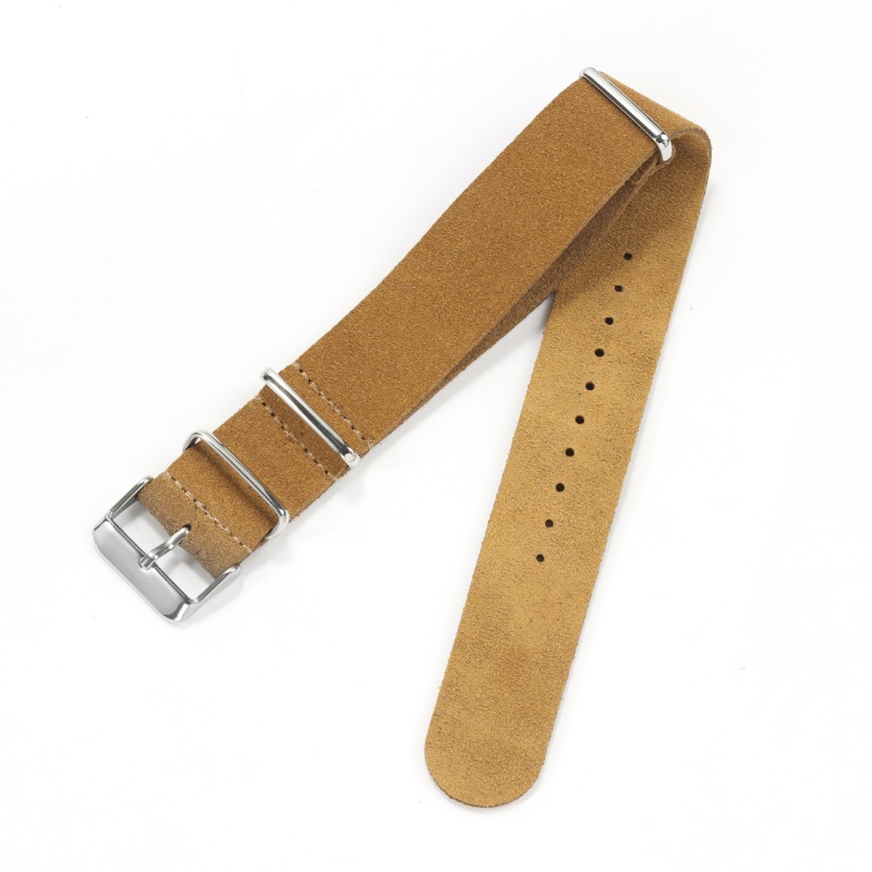 20 مللي متر 22 مللي متر العالم - مراجعة Suede Strap Watch وسعره