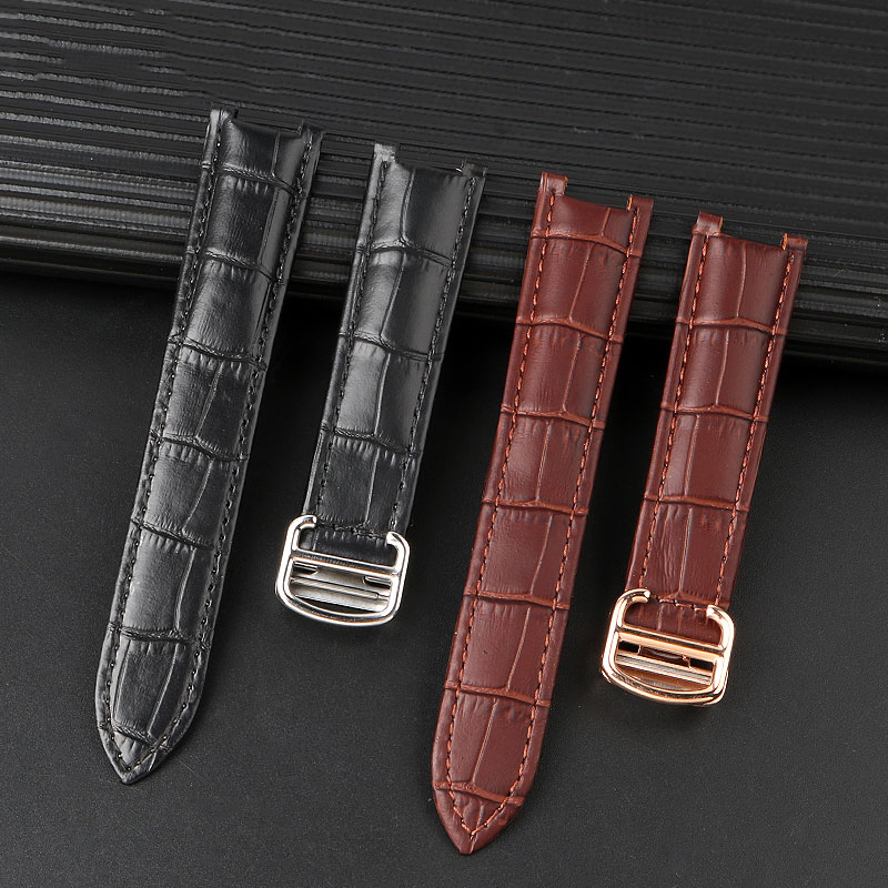 جلد البقر حزام ساعة اليد لكارت - مراجعة Cartier Watch Tank وسعره