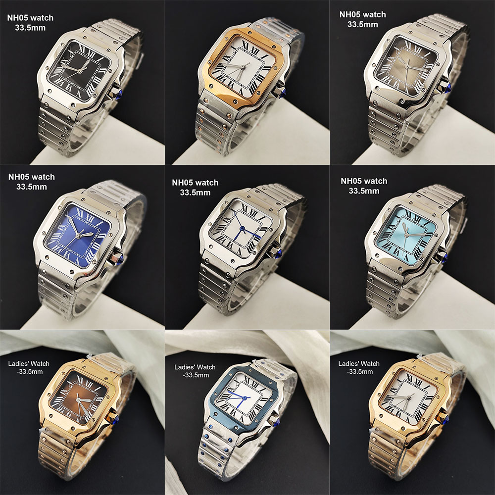 ساعة زوجية 2026 جديدة NH05 للس - مراجعة Cartier Watch Tank وسعره