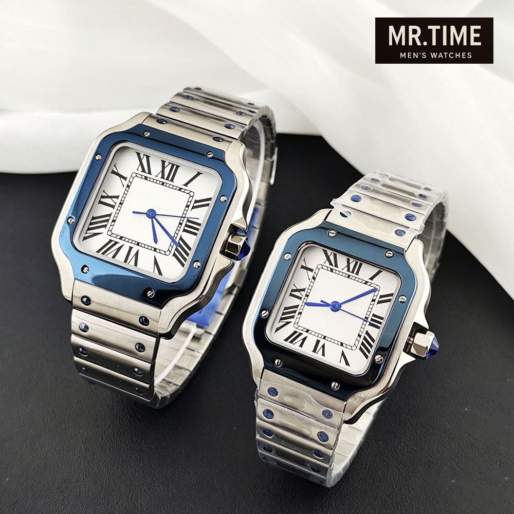 ساعة زوجية 2026 جديدة NH05 للس - مراجعة Cartier Watch Tank وسعره