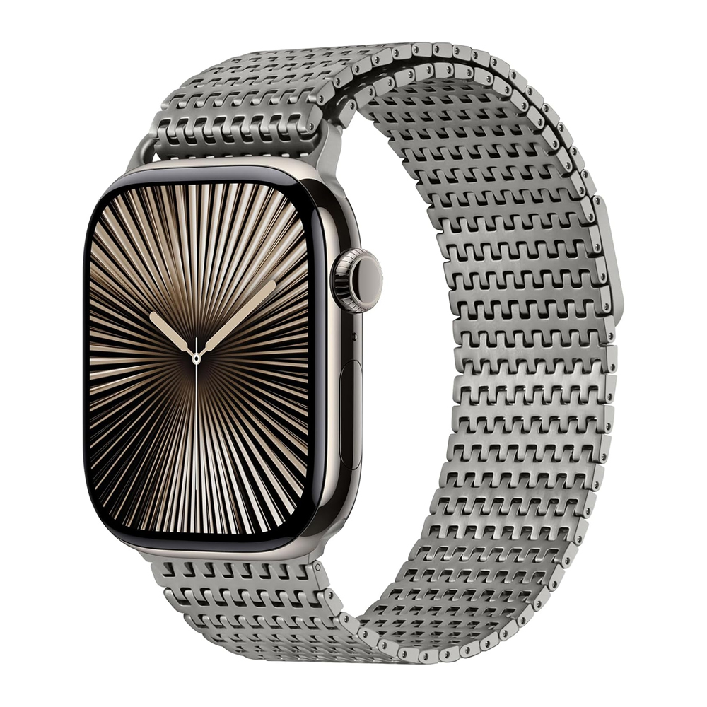 حزام حلقة من التيتانيوم لساعة  - مراجعة Milanese Loop Magnetic وسعره