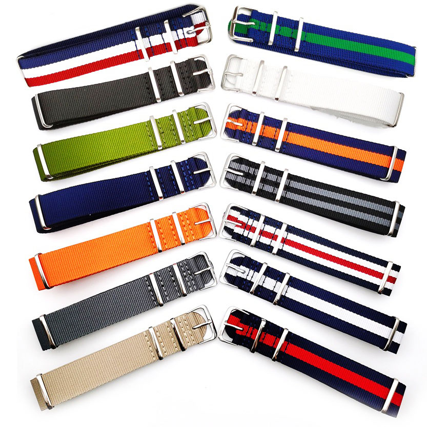 قماش الفرقة ل حزام ساعة اليد ا - مراجعة Nato Strap Nylon وسعره