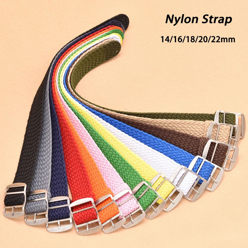 ساعة نايلون منسوجة للرجال والن - مراجعة Perlon Strap Woven وسعره