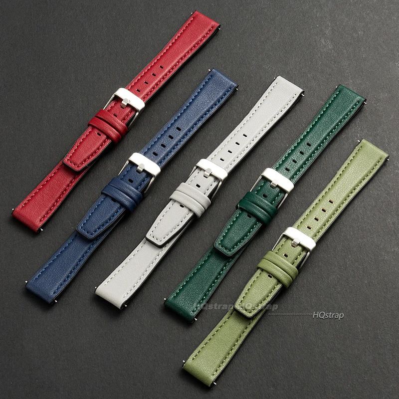 رقيقة جدا الجلود حزام (استيك)  - مراجعة Suede Strap Watch وسعره