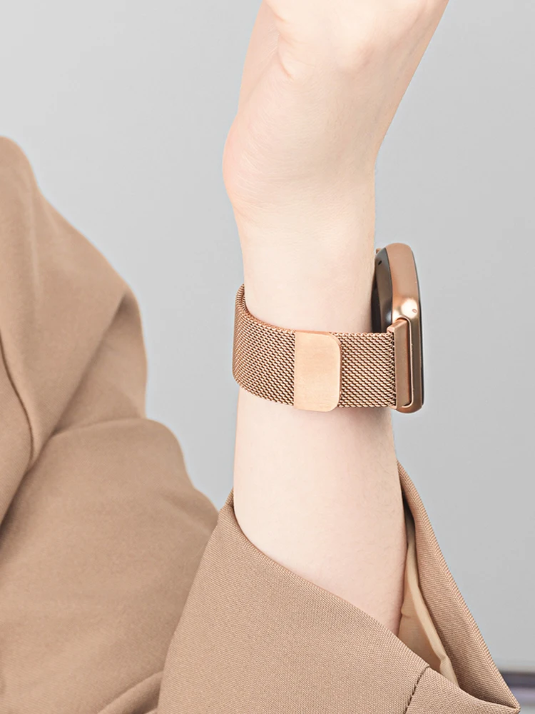 حزام حلقة ميلانو لساعة Huawei  - مراجعة Milanese Loop Magnetic وسعره